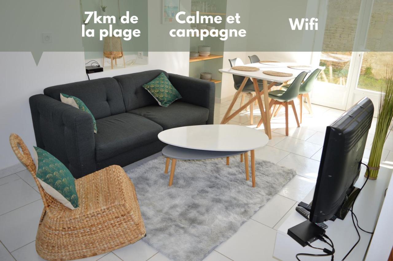 Entre Terre Et Mer - Maison Pour Se Ressourcer Villa Colombiers-sur-Seulles Buitenkant foto