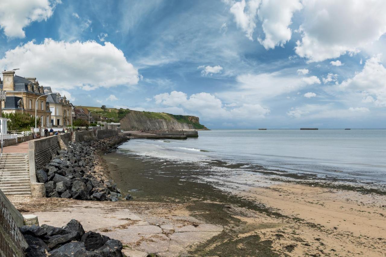 Entre Terre Et Mer - Maison Pour Se Ressourcer Villa Colombiers-sur-Seulles Buitenkant foto